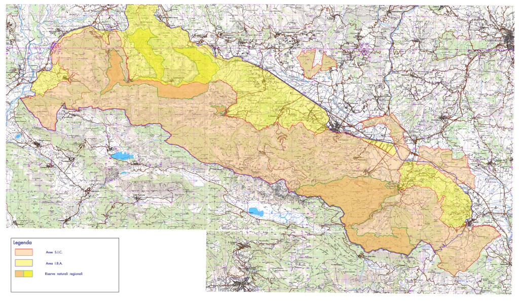 parco matese - aree naturali